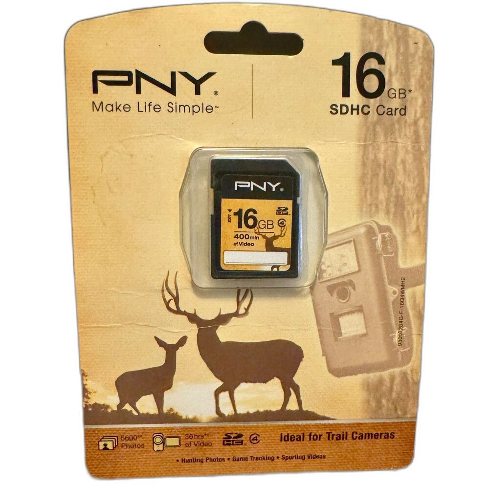 5/$25 PNY 16GB SDHC Card NWT NIP